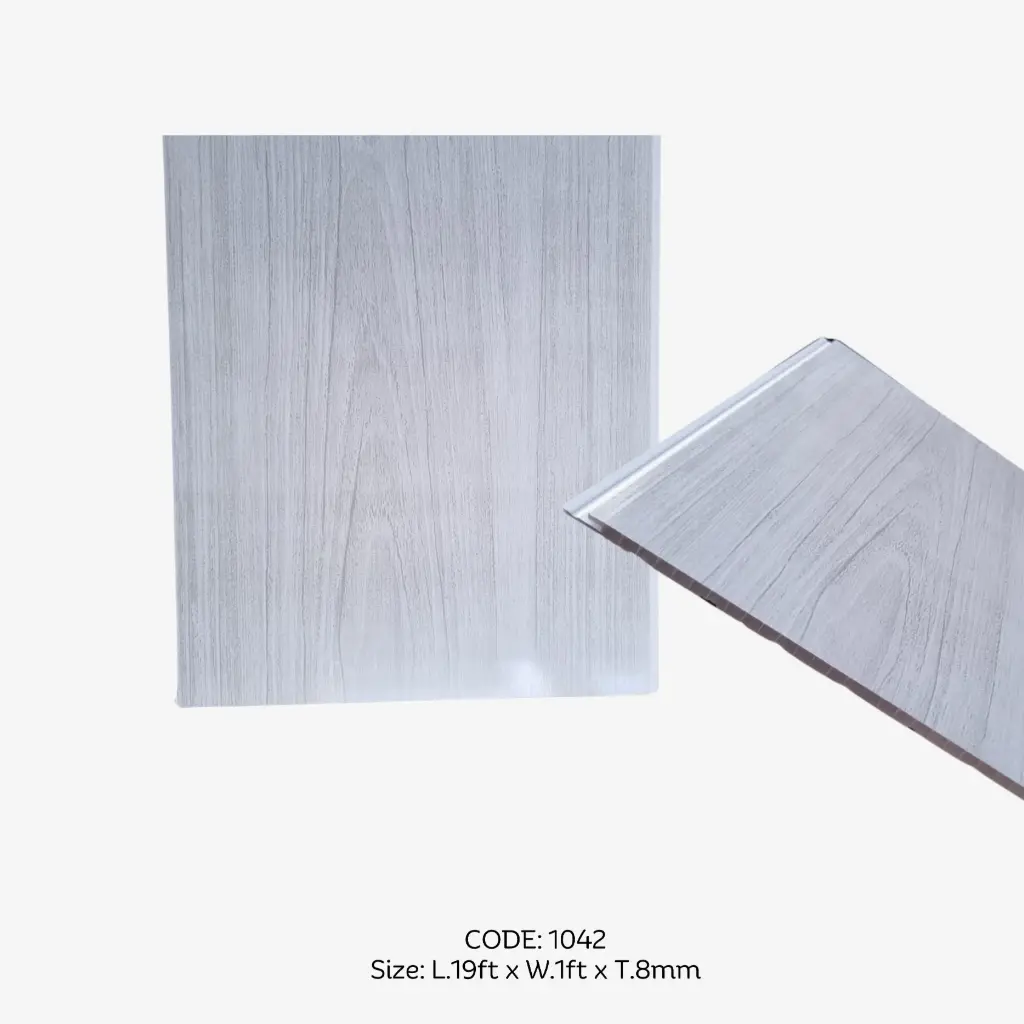 [1042] Pvc ceiling  8mm x 1ft x 19 ft - 1042