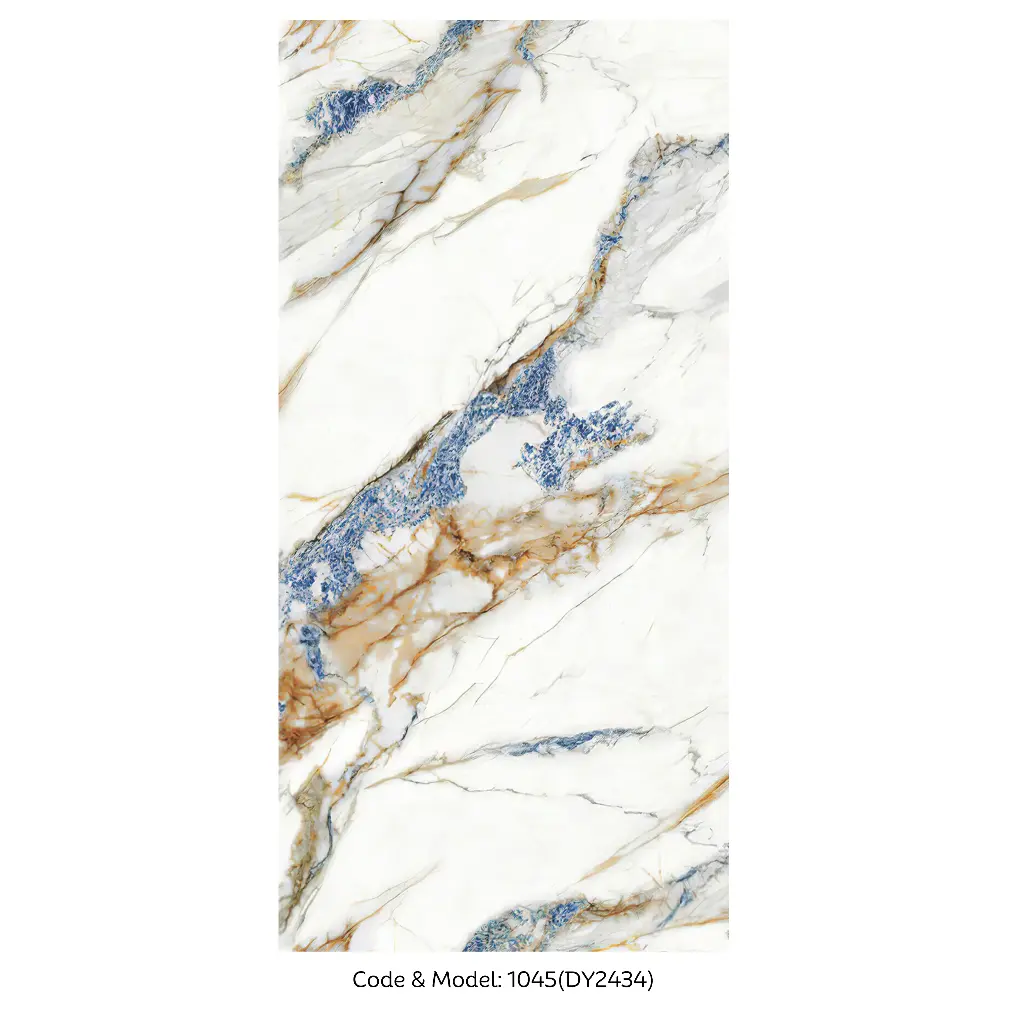 [1045] PVC UV Marble sheet 1220x2800mm (4ftx9ft) 3mm - 1045