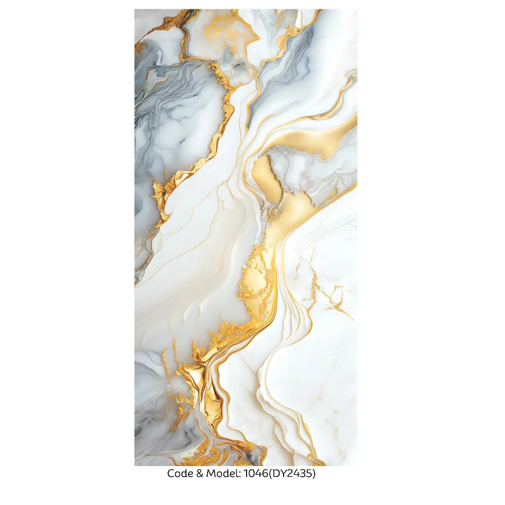 PVC UV Marble sheet 1220x2800mm (4ftx9ft) 3mm - 1046