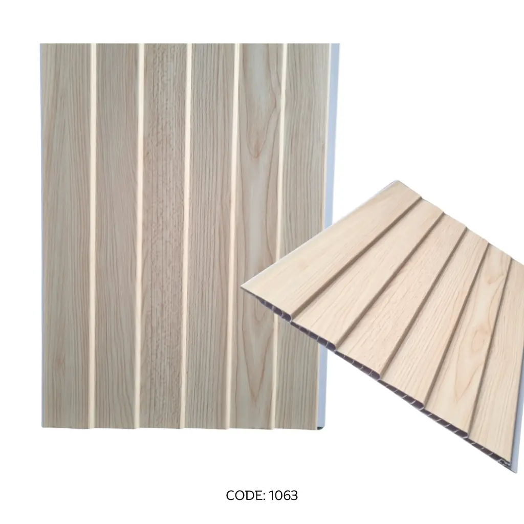 [1063] Pvc ceiling  8mm x 1ft x 25cm (10inch) 19ft - 1063