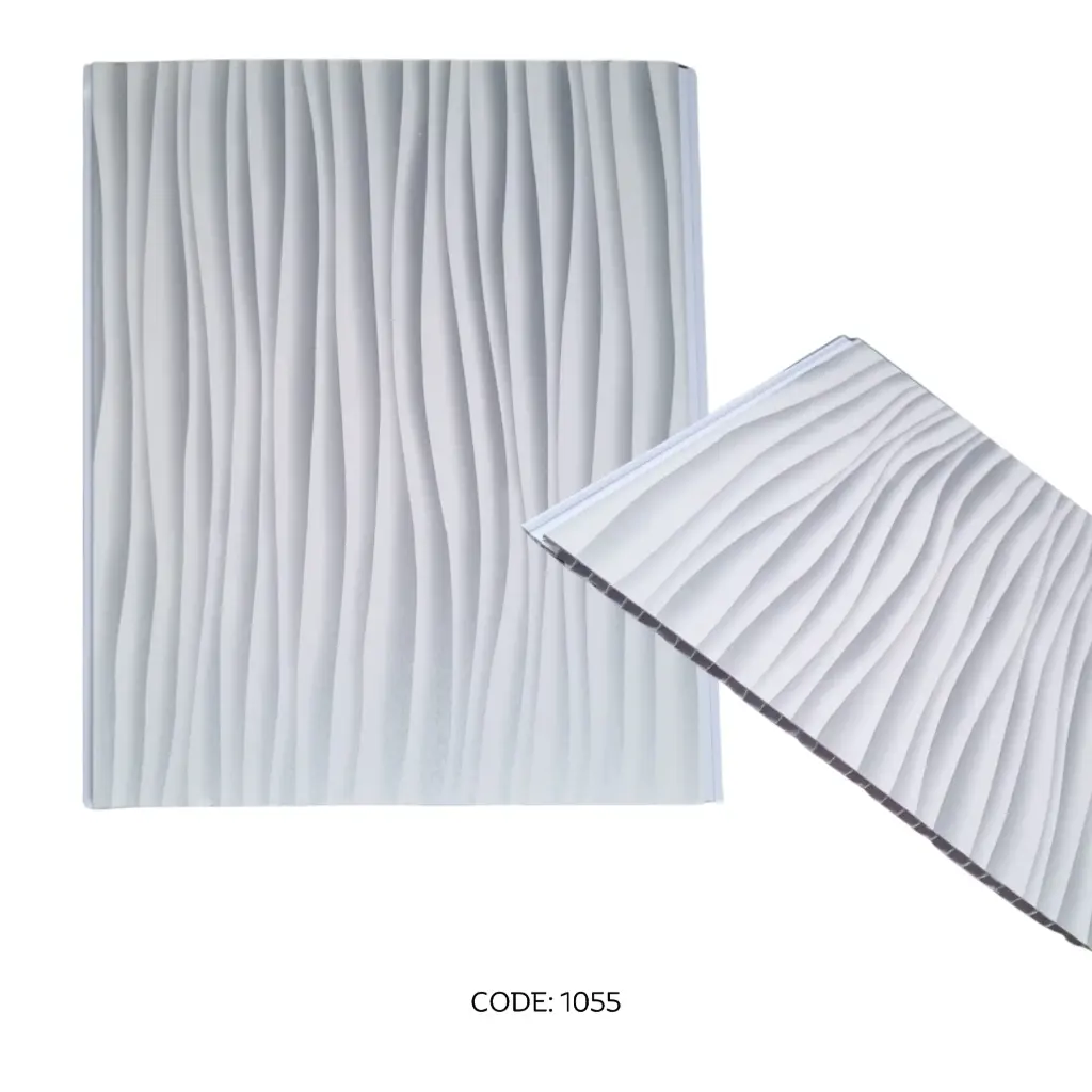 [1055] Pvc ceiling Panel 8mm x 1ft x 19 ft  - 1055