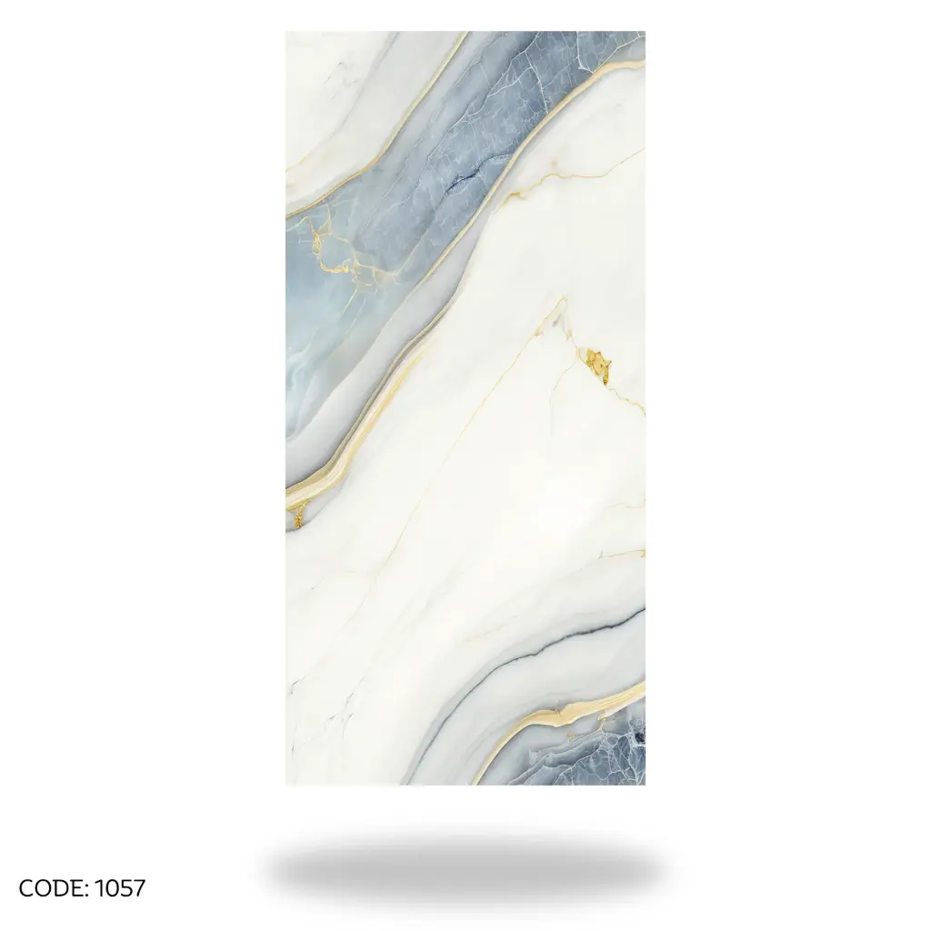 [1057] UV Marble Sheet 1220x2800mm 4ftx9ft 3mm - 1057