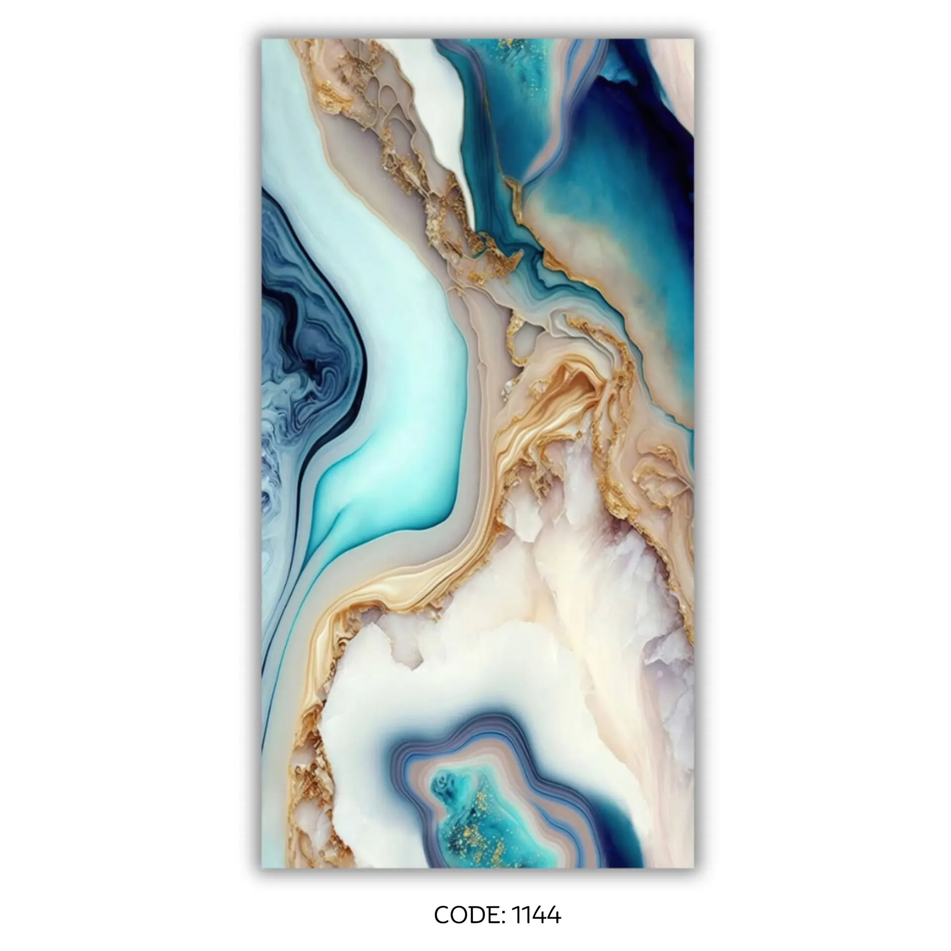 [1144] UV Marble Sheet 1220x2800mm 4ftx9ft 3mm - 1144