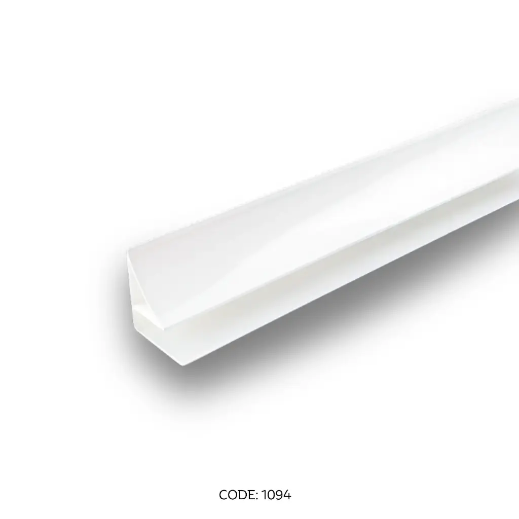 [1094] Pvc Ceiling Side Border 2900mm Glossy White