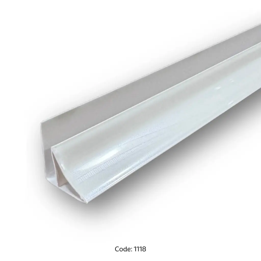 [1118] Pvc ceiling side border 8mmx5.8mtr - 1116