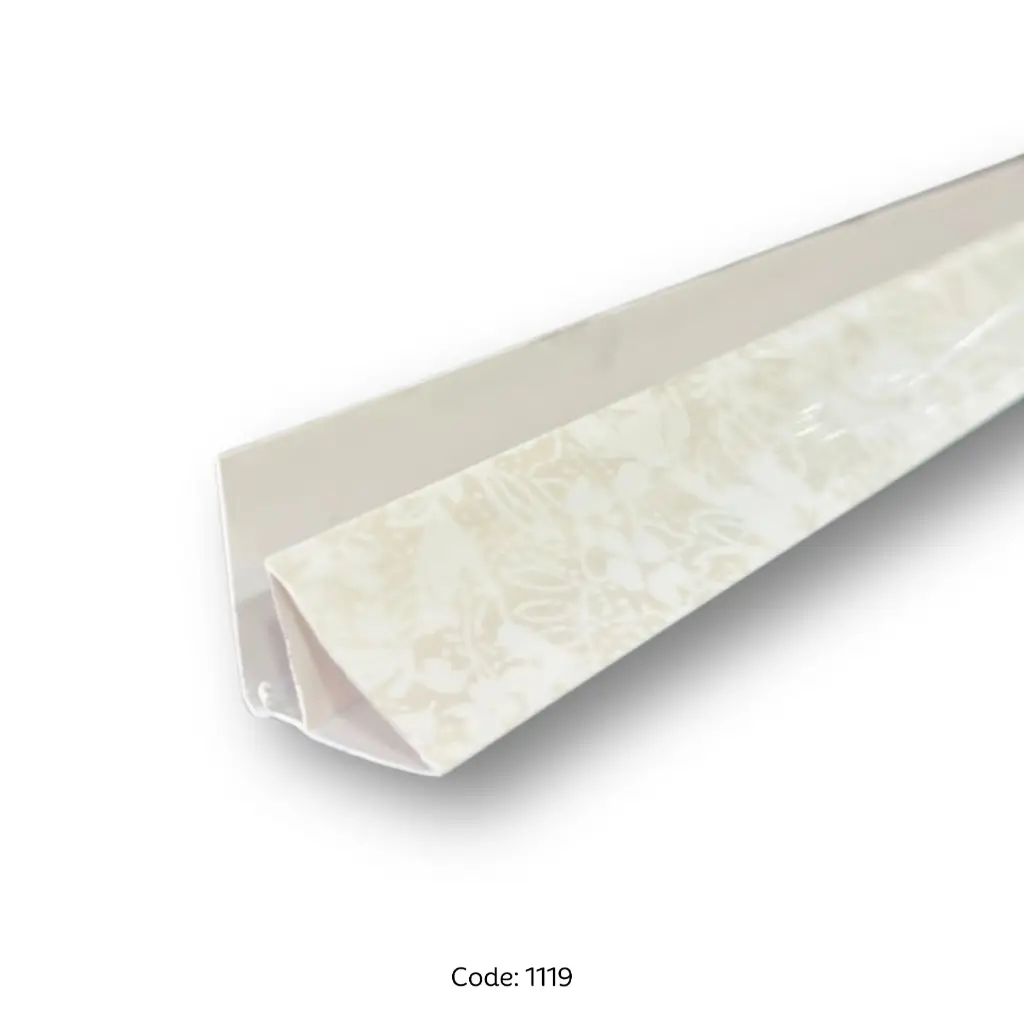 [1119] Pvc ceiling side border 8mmx5.8mtr - 1117