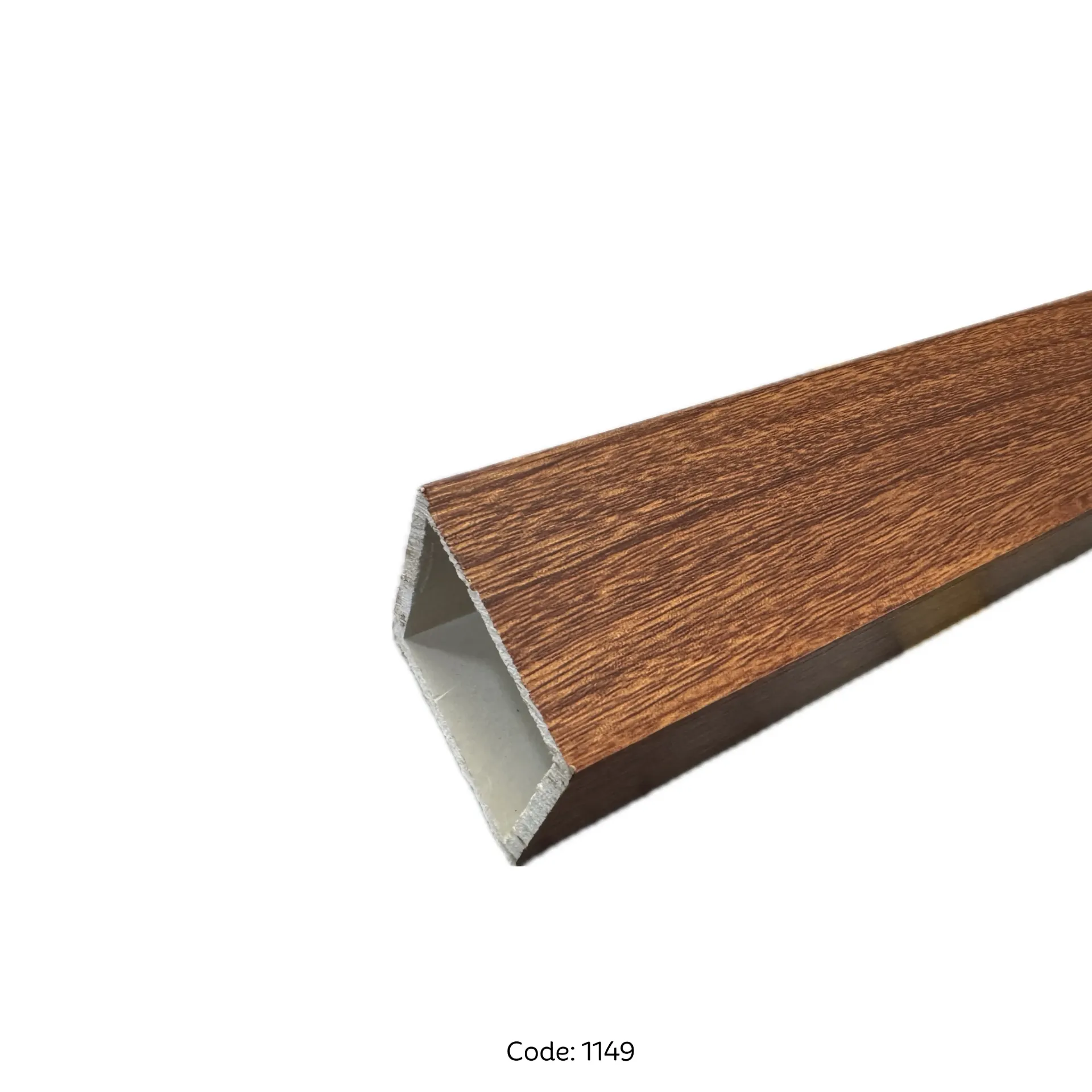 [1149] PVC Hollow Timber 50x50x2900mm - 1149