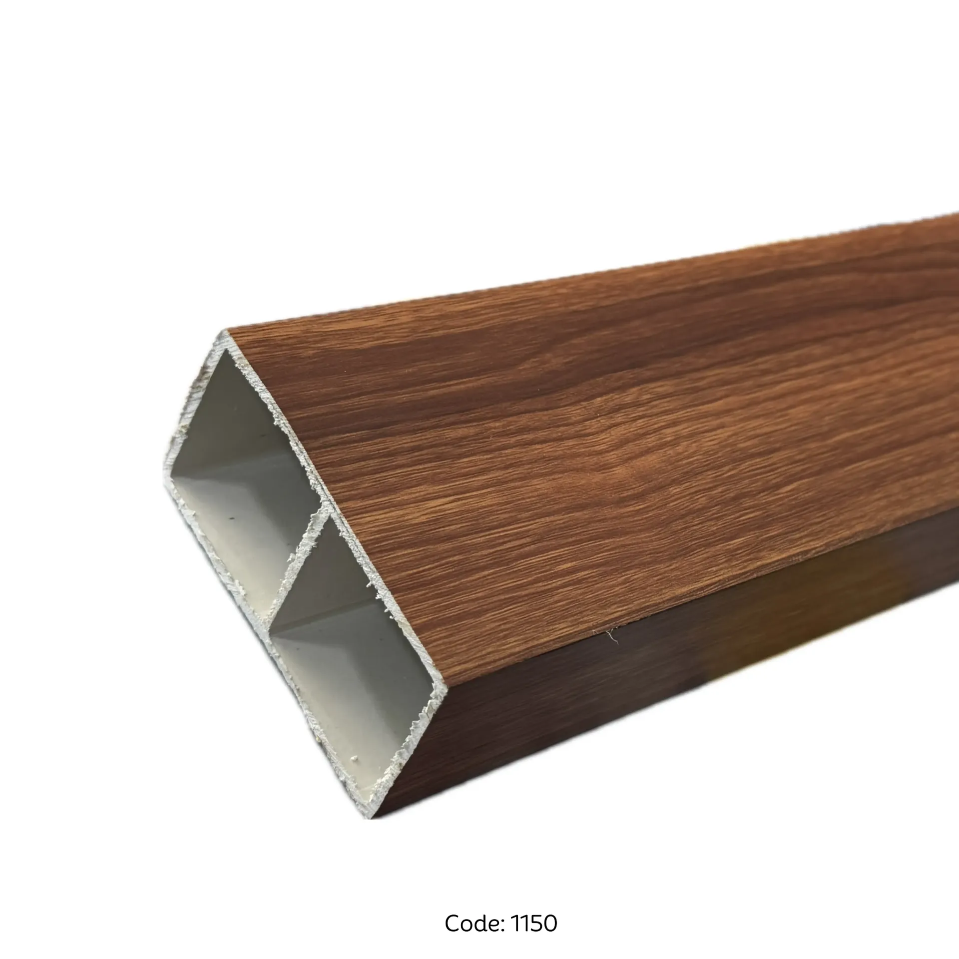 [1150] PVC Hollow Timber 50x100x2900mm - 1150