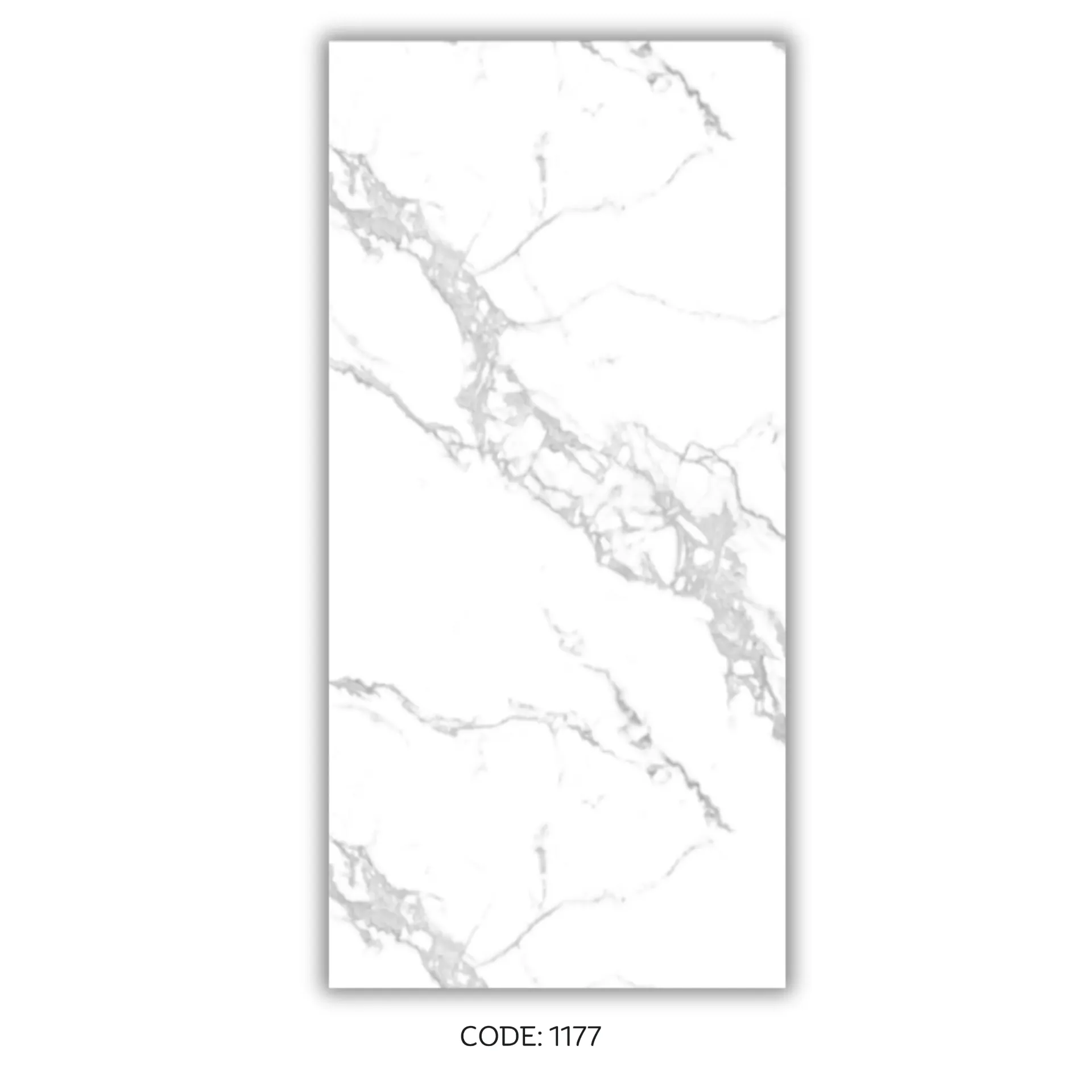 [1177] UV Marble sheet 1220x2800mm (4ftx9ft) 3mm - 1177