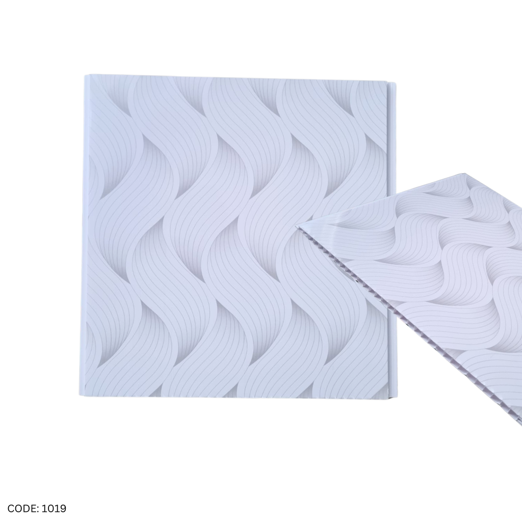 [1019] Pvc ceiling Panel 8mm x 1ft x 19 ft - 1019