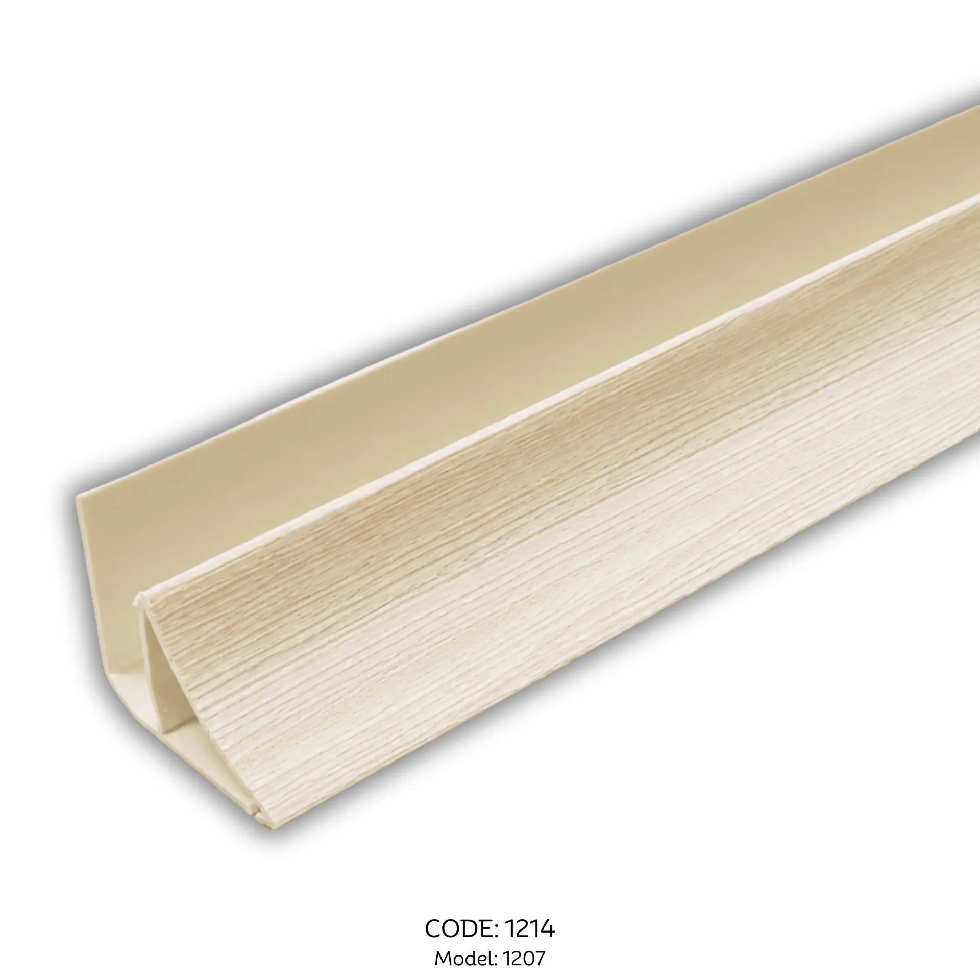 [1214] Pvc Ceiling Side Border 19ft 1207