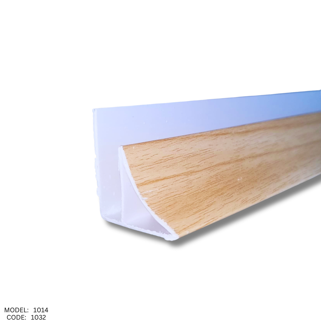 [1032] Pvc ceiling side border 8mmx5.8mtr - 1014