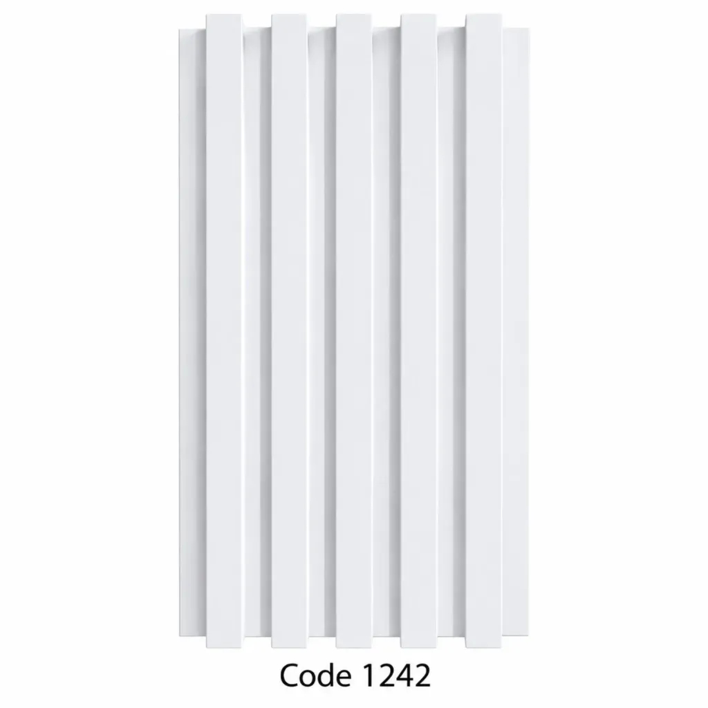WPC Wall Panel 200x20x2900mm - 1242 White