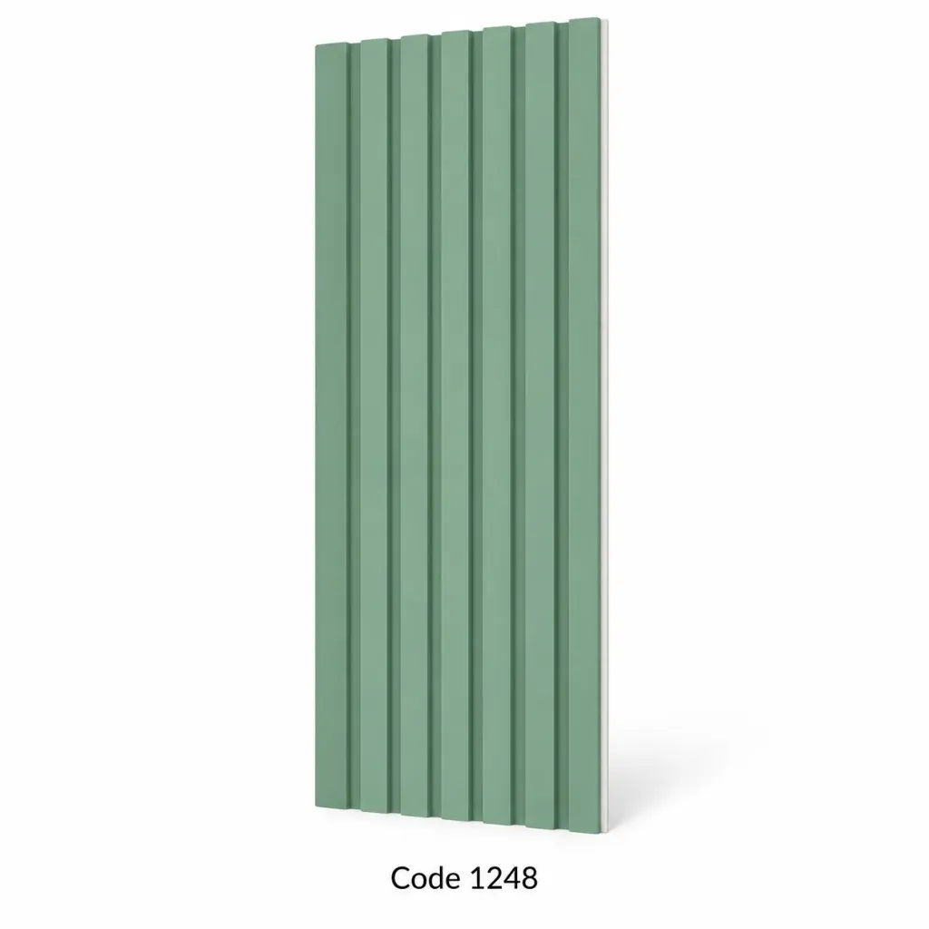 WPC Wall Panel 200x10x2900mm - 1248 Light Green