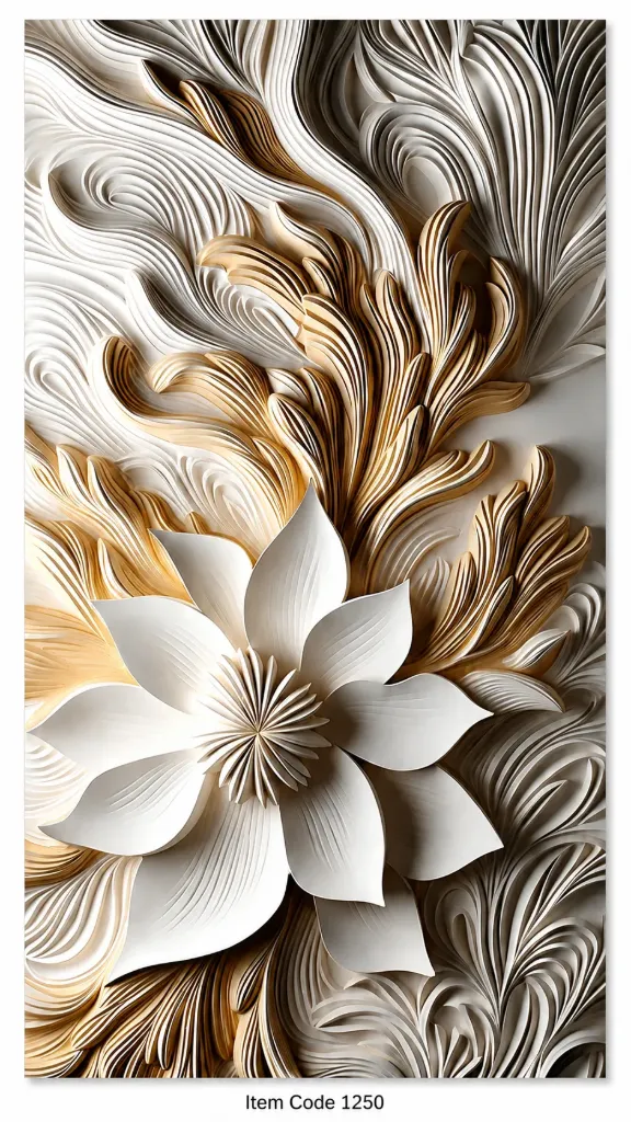 PVC UV Marble sheet 5D 1220x2900mm (4ftx9ft) 3mm - 1250
