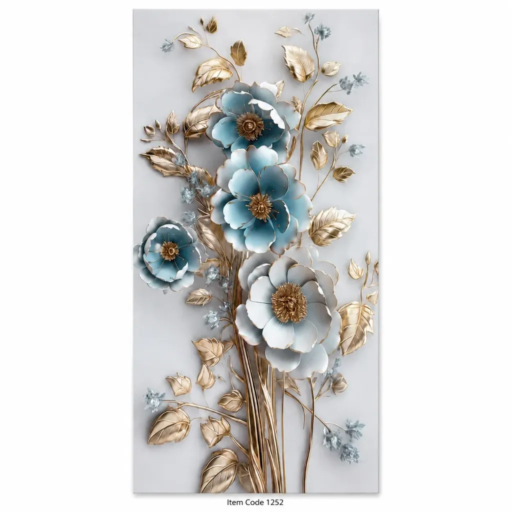 PVC UV Marble sheet 5D 1220x2900mm (4ftx9ft) 3mm - 1252