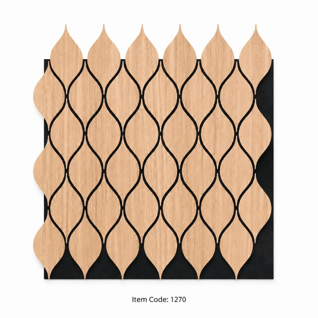 PVC Acoustic panel 600x2900x18mm