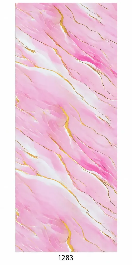 [1283] UV Marble sheet 1220x2900mm MT9039-G (4ftx9.8ft) 3mm - 1283