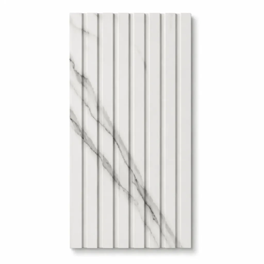 [1025] WPC wall panel 200x10x2900mm 1025 White Marble