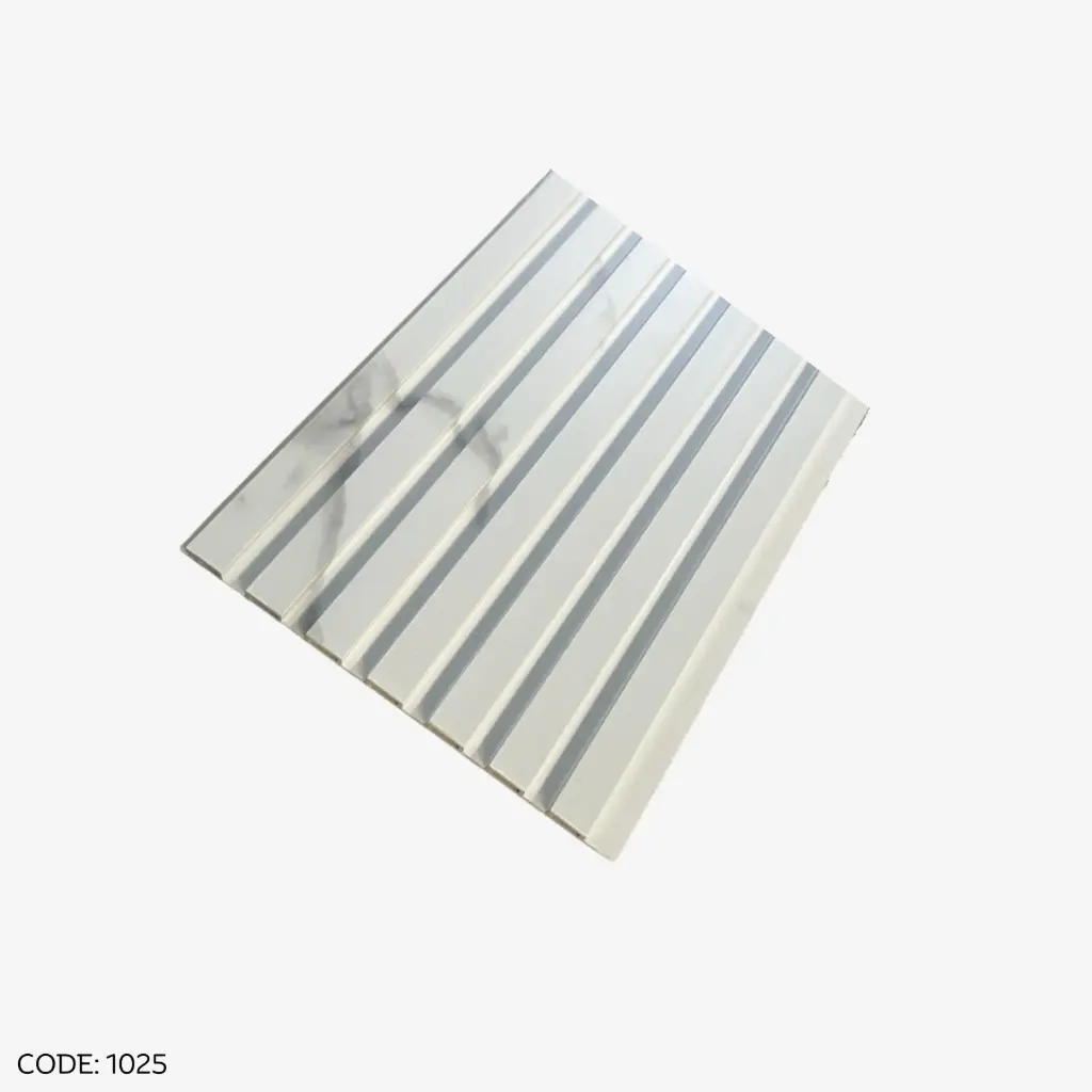 WPC wall panel 200x10x2900mm 1025 White