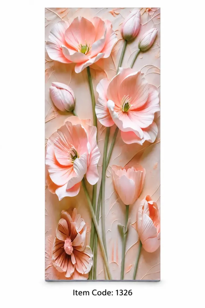 PVC UV Marble sheet 5D 1220x2800mm (4ftx9ft) 3mm - F1011 - 1326