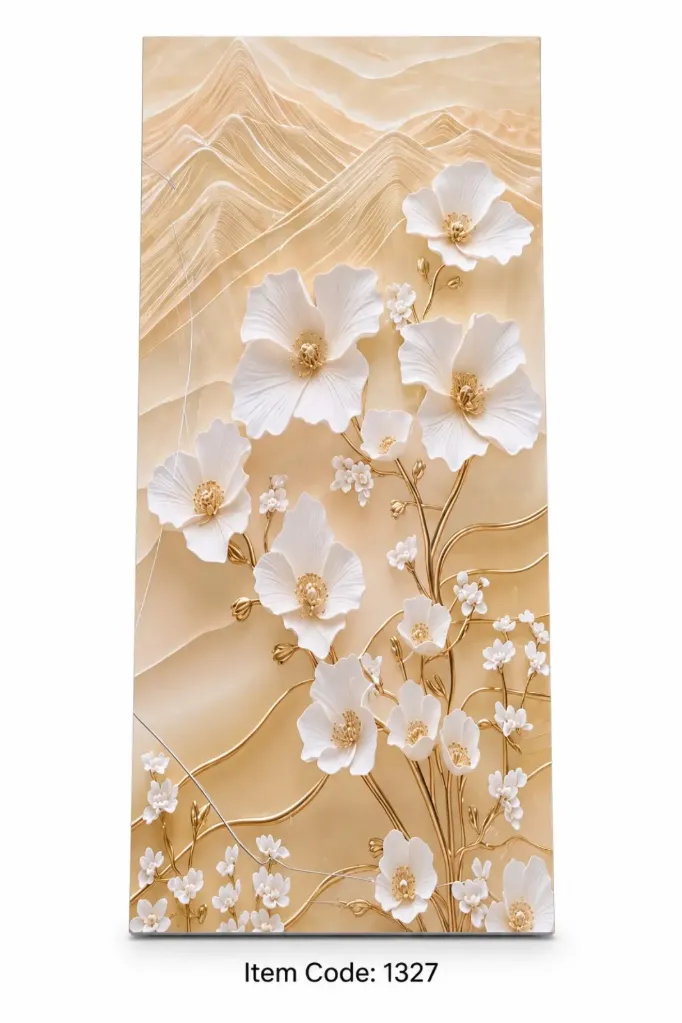PVC UV Marble sheet 5D 1220x2800mm (4ftx9ft) 3mm - BLD2276 - 1327