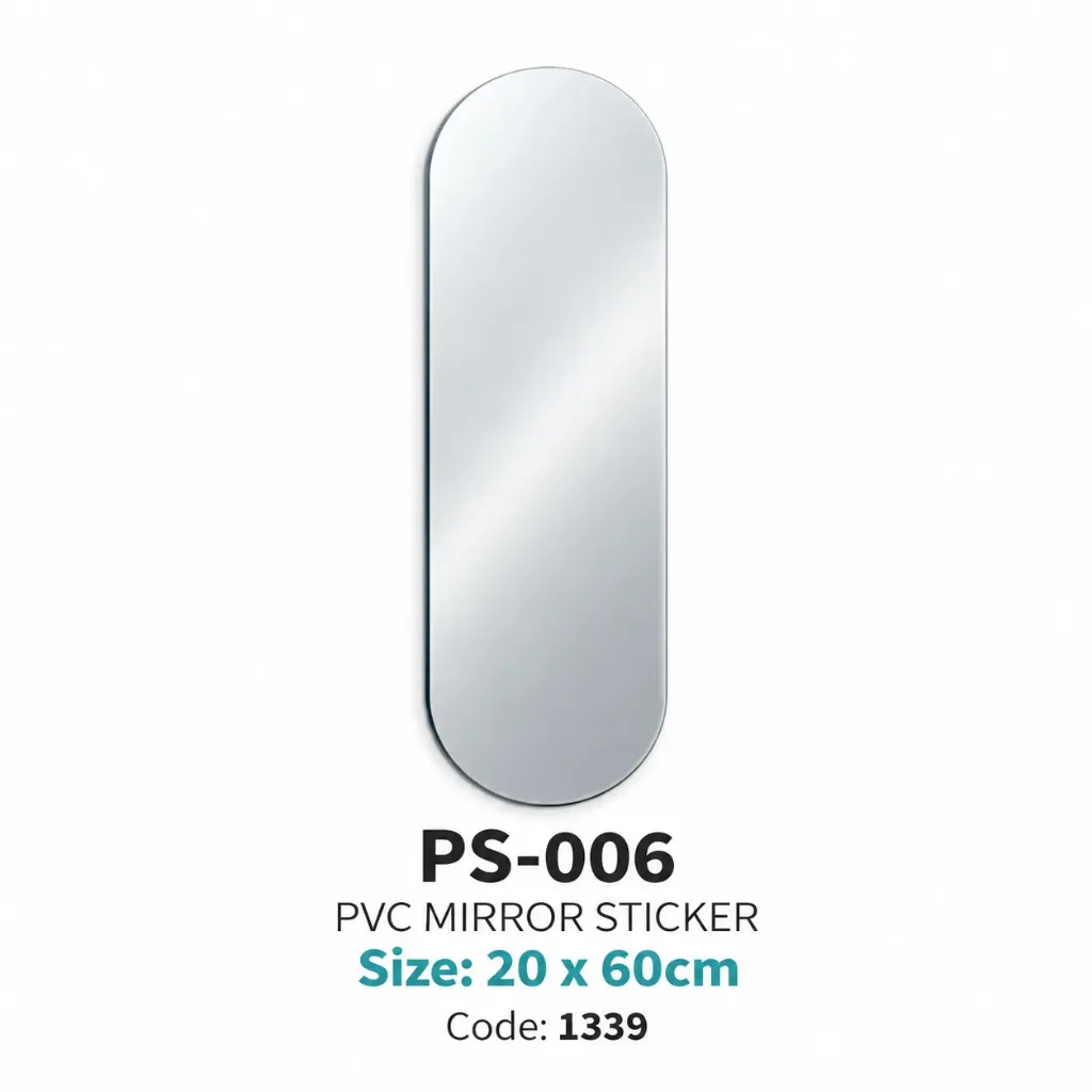 PVC Mirror Sticker PS-006 20x60cm